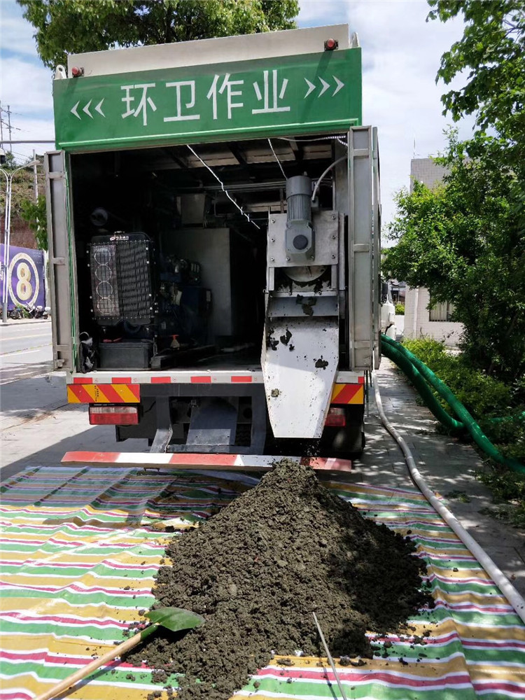 河间淤泥干湿分离