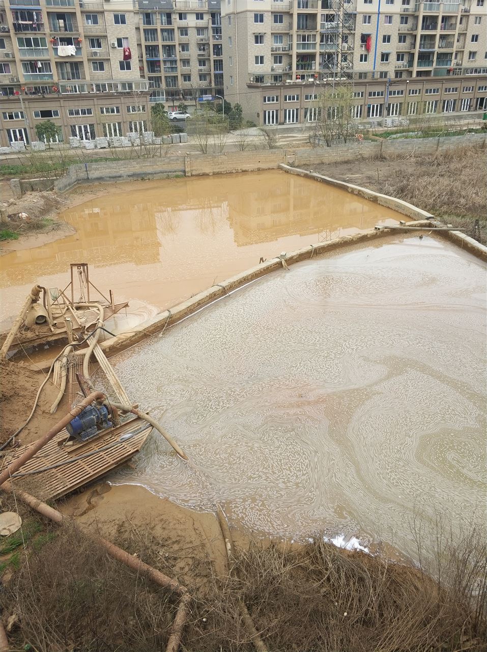 河间沉淀池淤泥清理-厂区废水池淤泥清淤